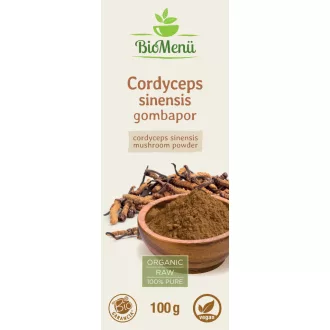  BioMenü BIO CORDYCEPS sinensis gombapor 100 g KÖZEL A LEJÁRAT DÁTUMÁHOZ