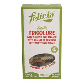 Felicia Bio Reis Fusilli Tricolore glutenfreie Pasta 250 g