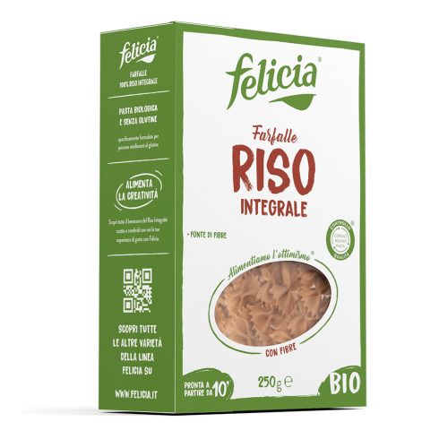 Felicia Bio Brauner Reis Farfalle glutenfreie Pasta 250 g