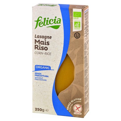 Felicia Bio Mais-Reis Lasagne glutenfreie Pasta 250 g