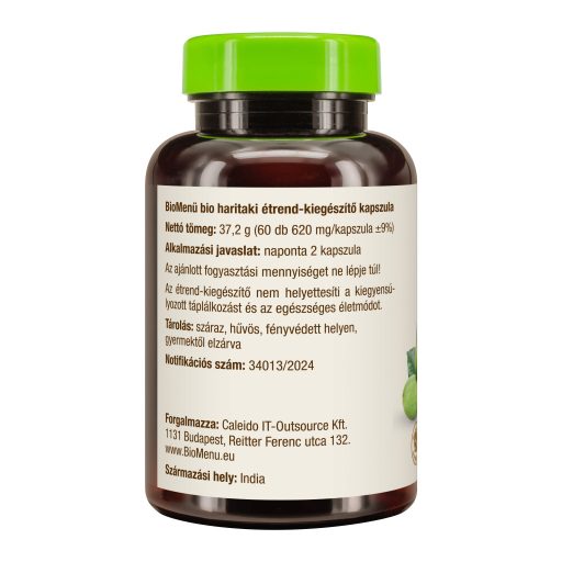 BioMenü Bio Haritaki Kapseln 60 Stk