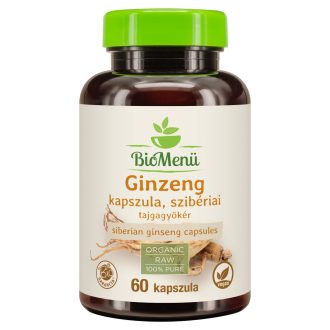 BioMenü Bio Sibirisches Ginseng Kapseln 60 Stk Produktbild