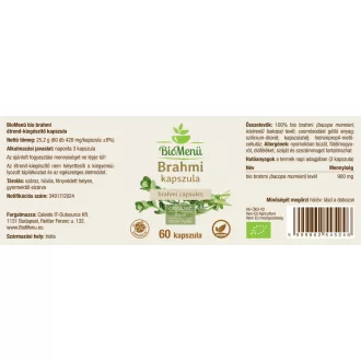 BioMenü Bio Brahmi Kapseln 60 Stk Produktbild