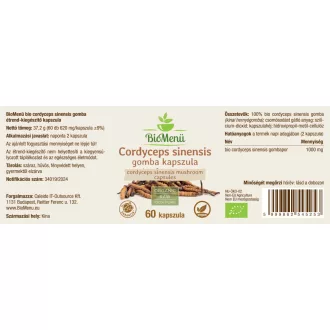 BioMenü Bio Cordyceps sinensis Kapseln 60 Stk Produktbild