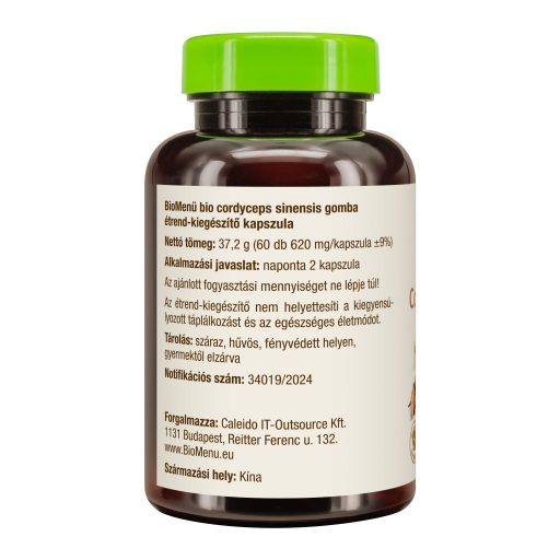 BioMenü Bio Cordyceps sinensis Kapseln 60 Stk