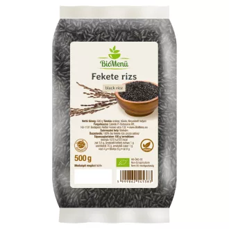 BioMenü Bio SCHWARZER REIS 500 g Produktbild