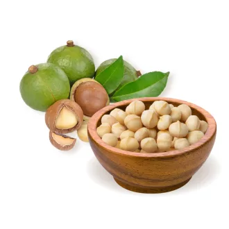 BioMenü Bio-Macadamianüsse geschält 50 g Produktbild