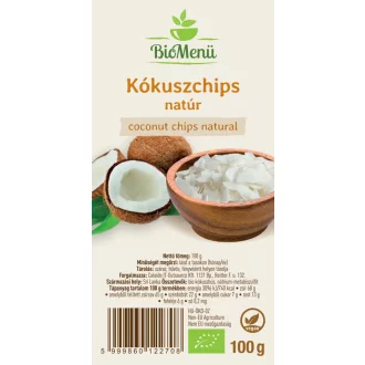 BioMenü Bio KOKOSCHIPS natur 100 g Produktbild