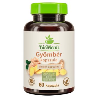 BioMenü Bio Ingwer Kapseln 60 Stk Produktbild