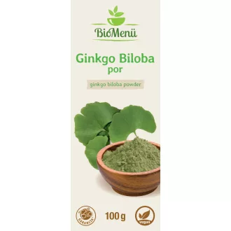 BioMenü Bio Ginkgo Biloba Pulver 100 g Produktbild