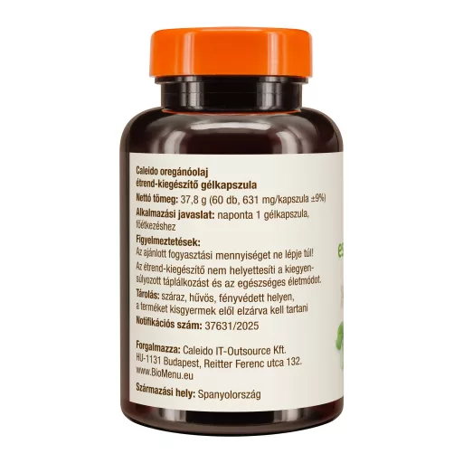 Caleido Oregano ätherisches Öl-Gelkapseln 60 Stk