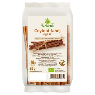 BioMenü Bio-Ceylon-Zimtstangen, ganz 25 g