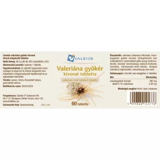 Caleido Baldrian-Wurzelextrakt-Tabletten 60 Stk Produktbild