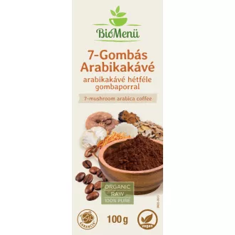 BioMenü Bio 7-Pilze Arabica-Kaffee 100 g Produktbild