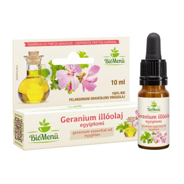 BioMenü Bio Geranium (ägyptisches) ätherisches Öl 10 ml