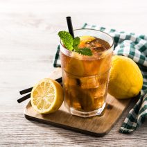 Yerba Mate Energiespendende Eislimonade